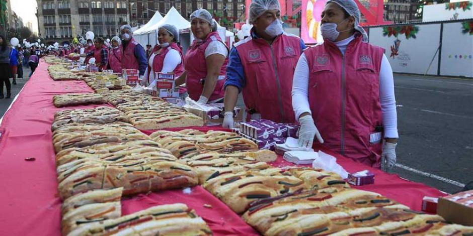 Por Día de Reyes, alcaldías de CDMX se alistan para entrega de rosca