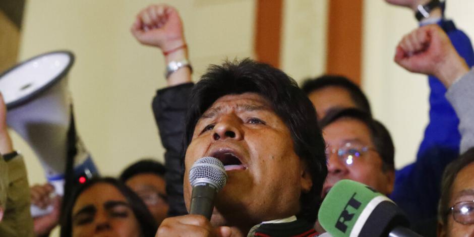 Reanudan conteo rápido en Bolivia y Evo Morales amplía ventaja