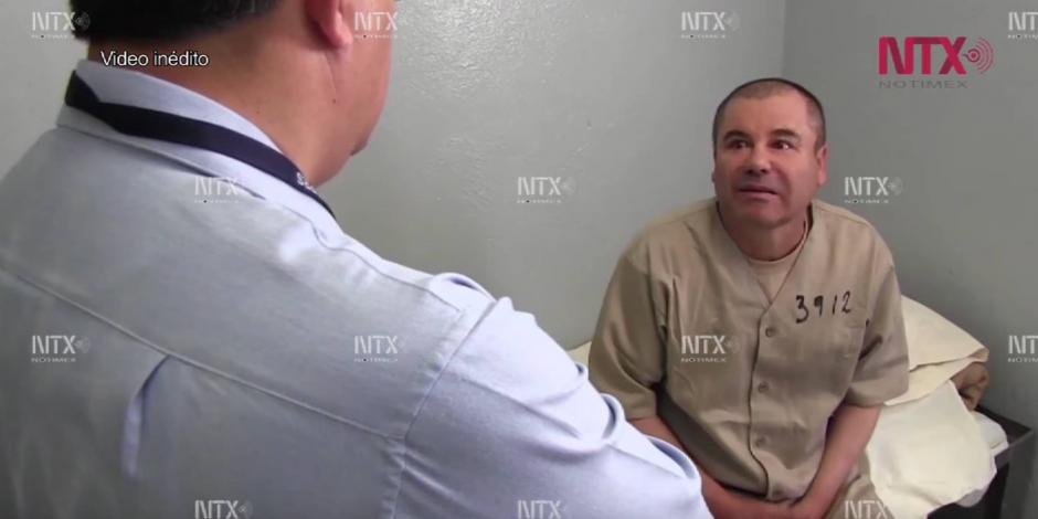 Antes de ser extraditado, “El Chapo” pedía más horas de sueño