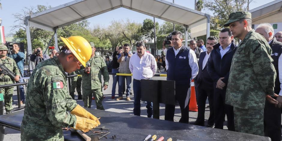 Llama Gobernador de Tamaulipas a combatir tráfico de armas