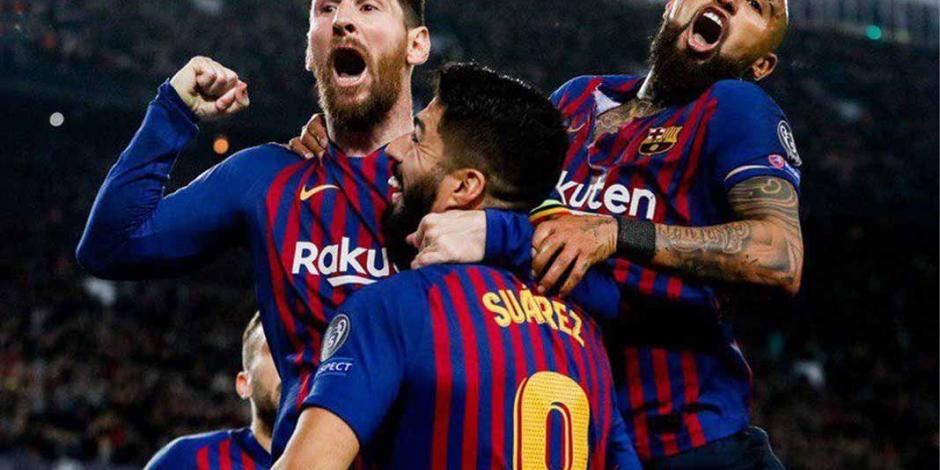 Con doblete de Messi, el Barcelona tiene un pie en la Final Champions