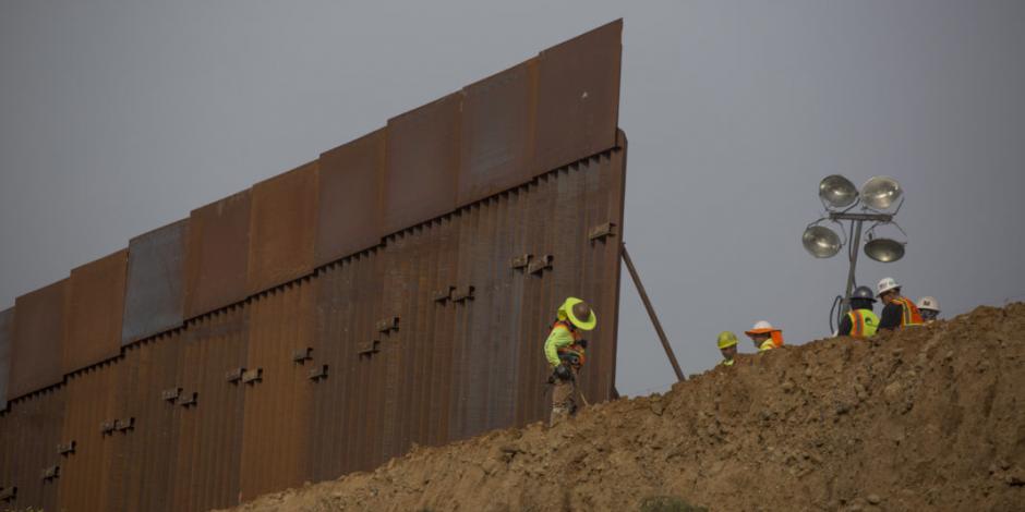 Nuevo presupuesto de Trump va por 8,600 mdd para construcción de muro