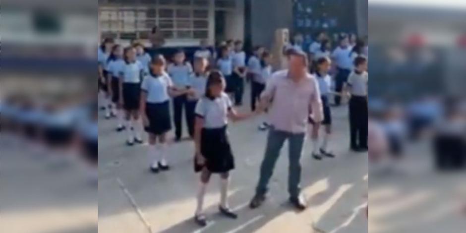 VIDEO: Papá llega a salvar baile de graduación de su hija