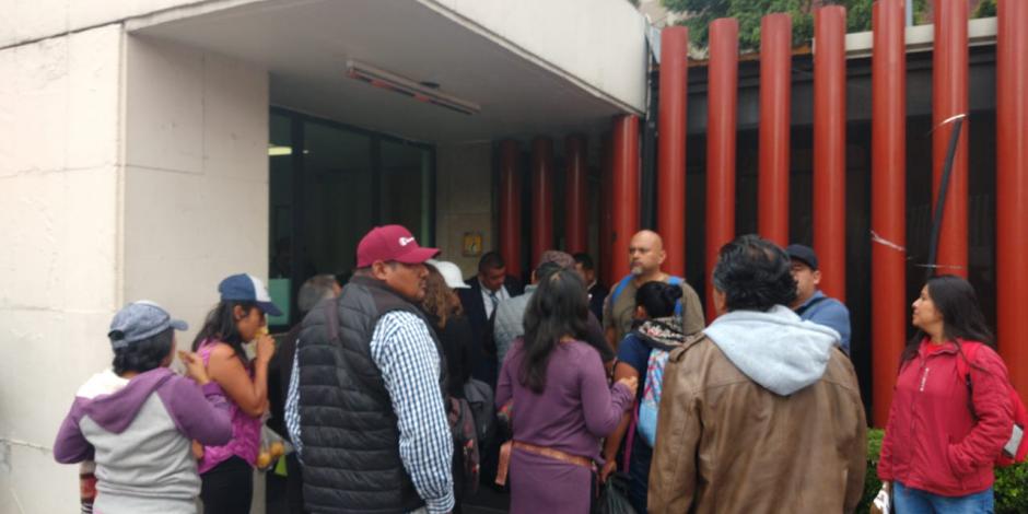 FOTOS: CNTE bloquea accesos a San Lázaro por tercer día consecutivo