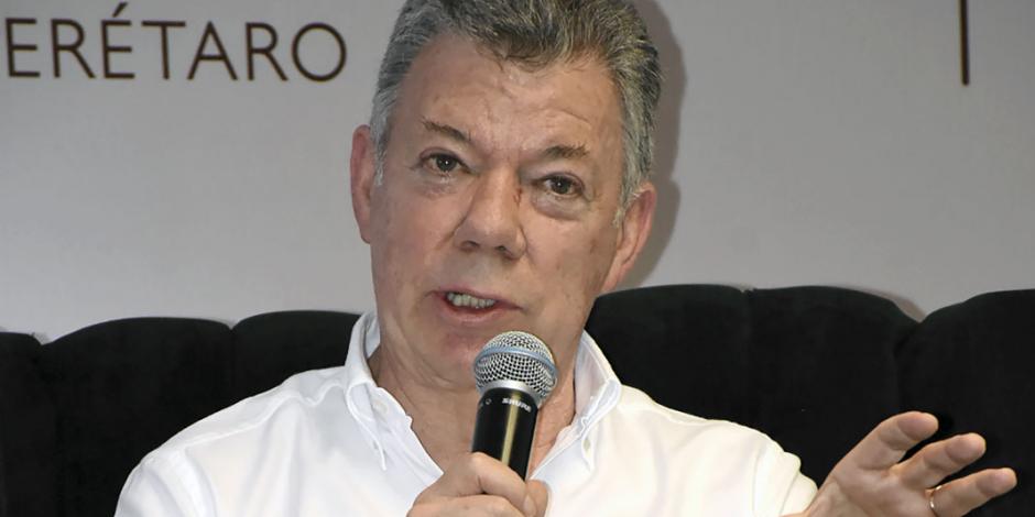 México sí puede alcanzar pacificación: Juan Manuel Santos