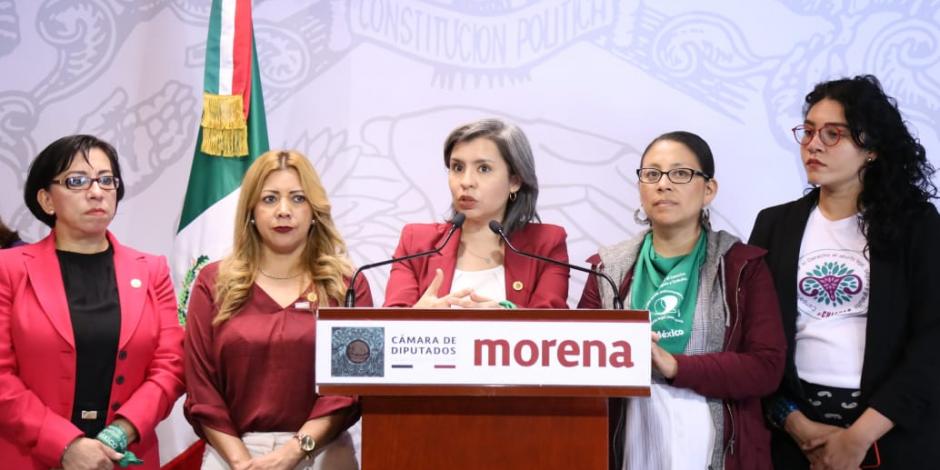 Morena presenta iniciativa para despenalizar el aborto a nivel nacional