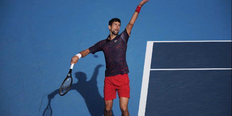 Novak Djokovic clasifica a la final del Abierto de Tokio