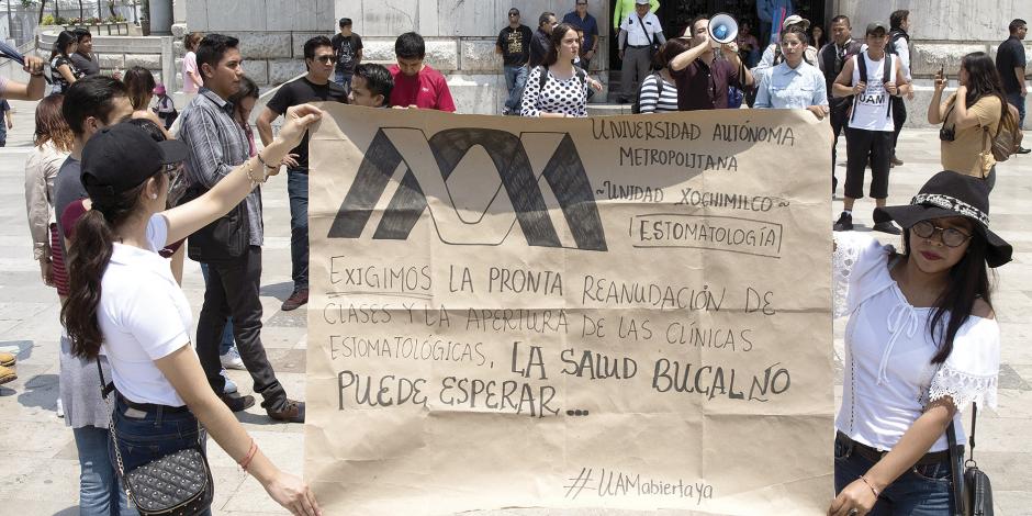 La UAM pide extra a Hacienda para enfrentar huelga