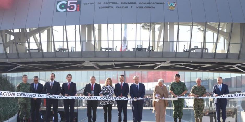 Inauguran AMLO y Fayad Centro de Control e Inteligencia en Hidalgo