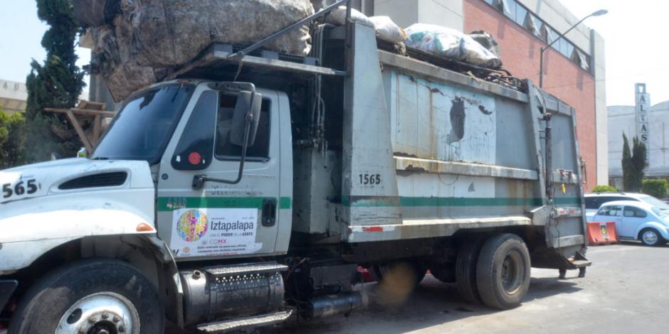 Encuentran cuerpo de recién nacido en camión de basura en Tlalpan