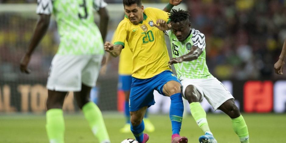 Brasil llega a cuatro juegos sin ganar tras empatar 1-1 con Nigeria