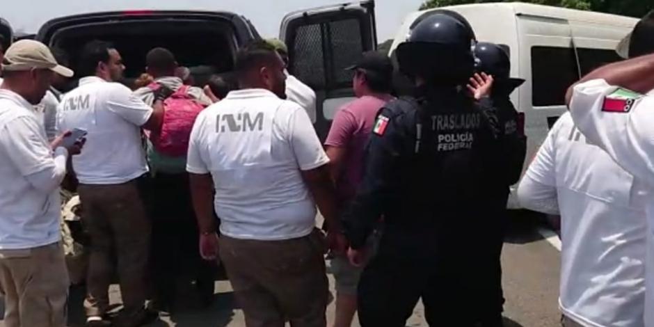 Detienen a 50 migrantes en Tapachula