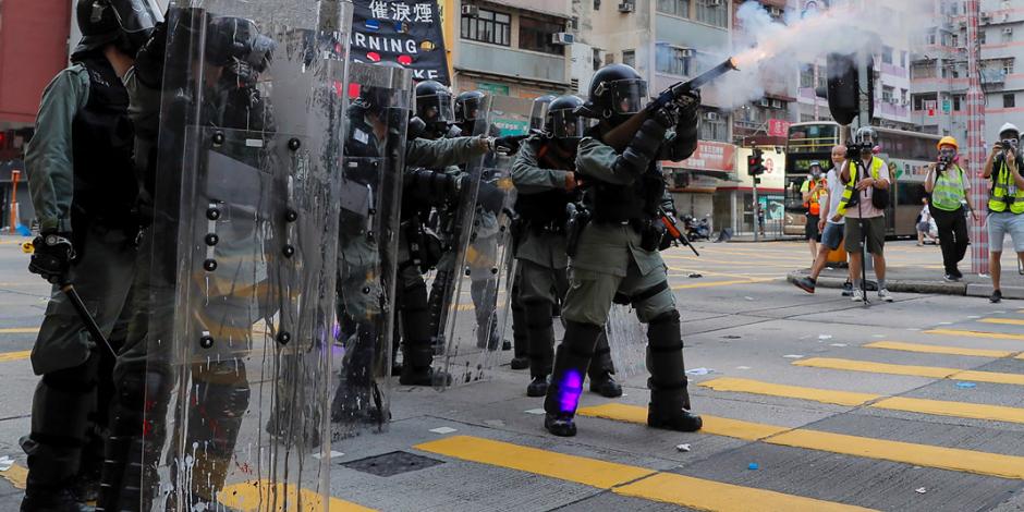 ONU pide a Hong Kong indagar represión policial contra manifestantes