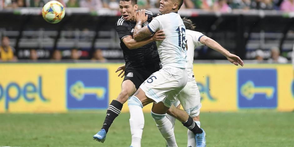 México sin reacción; es goleado por Argentina 4-0