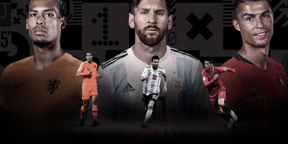 Messi, Cristiano y Van Dijk se disputan el premio The Best