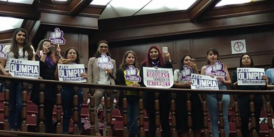 Michoacán aprueba "Ley Olimpia" contra la violencia sexual digital