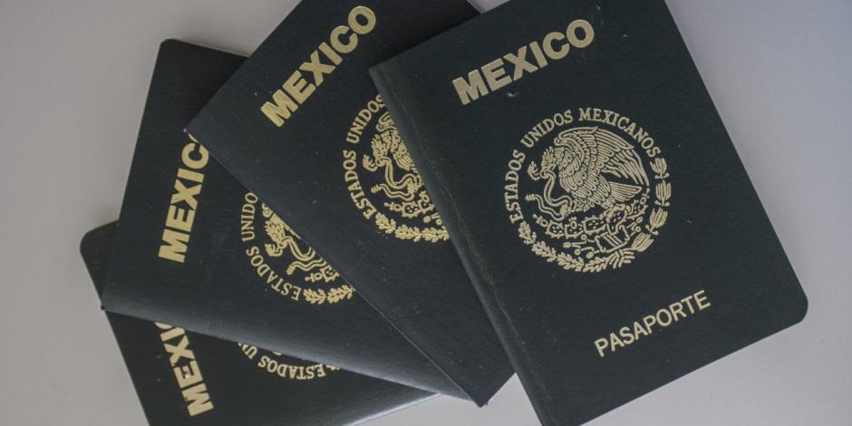 Pasaporte mexicano.