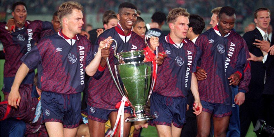 El Ajax celebra su último título en 1995.