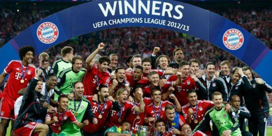 Bayer Múnich celebra su triunfo ante el Borussia Dortmund.
