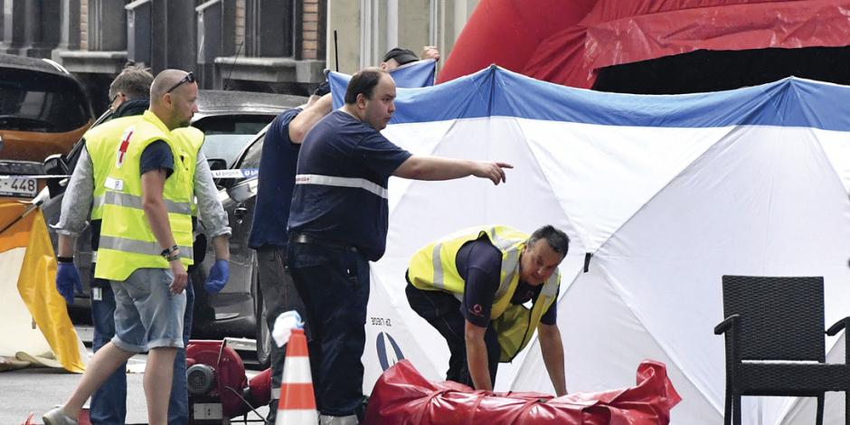 Yihadista revive terror en Bélgica; asesinan a 3