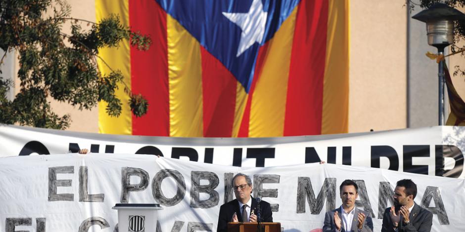 Separatistas chantajean a un minoritario gobierno español