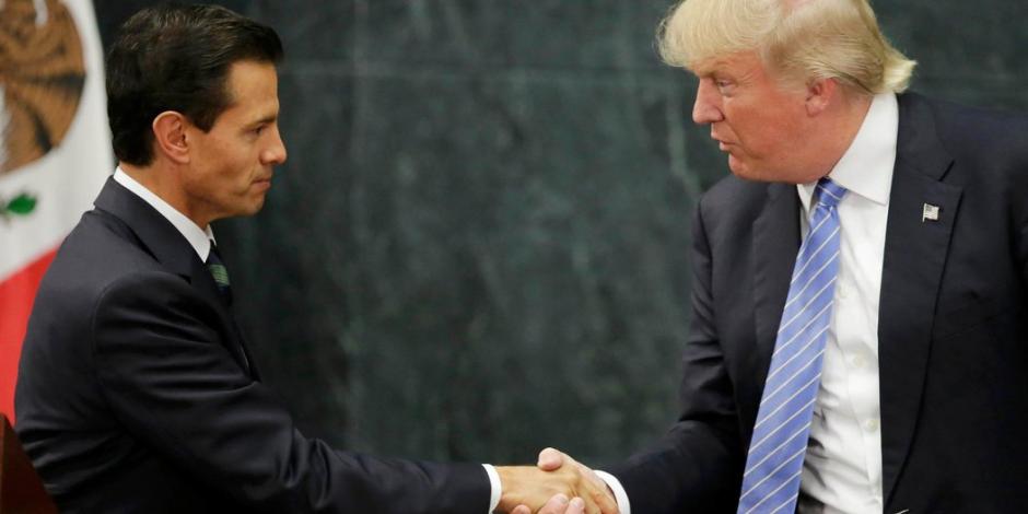 Visita de Trump a México, hoy tiene resultados positivos, afirma EPN