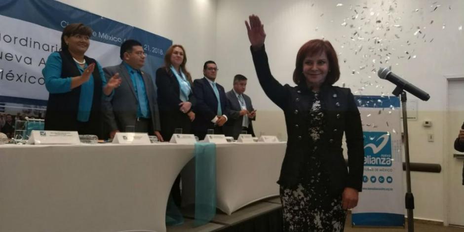 Purificación Carpinteyro va por Jefatura de Gobierno de la CDMX con Nueva Alianza