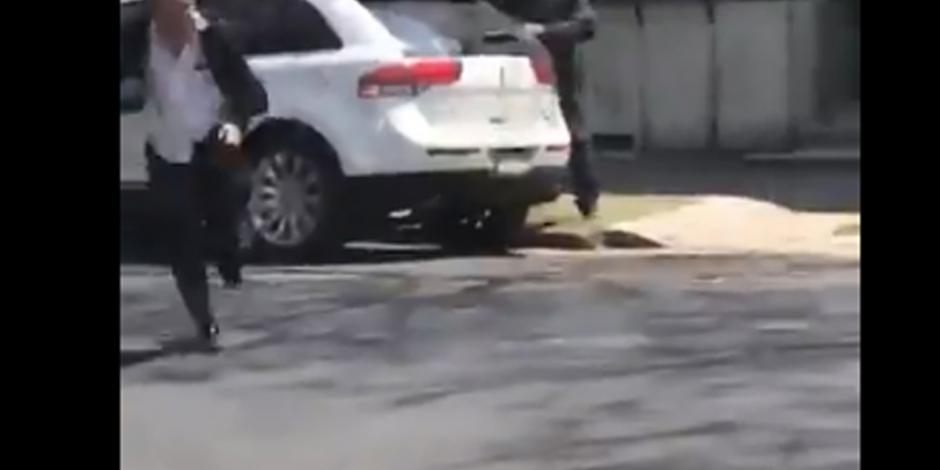 VIDEO: SSPCDMX indaga intento de asalto en Cuauhtémoc