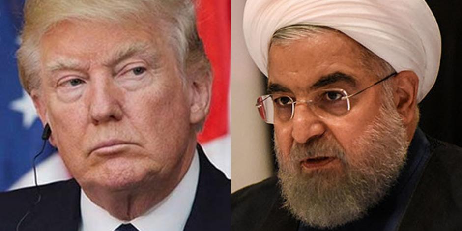 Nunca vuelvas a amenazar a EU, advierte Trump a presidente de Irán