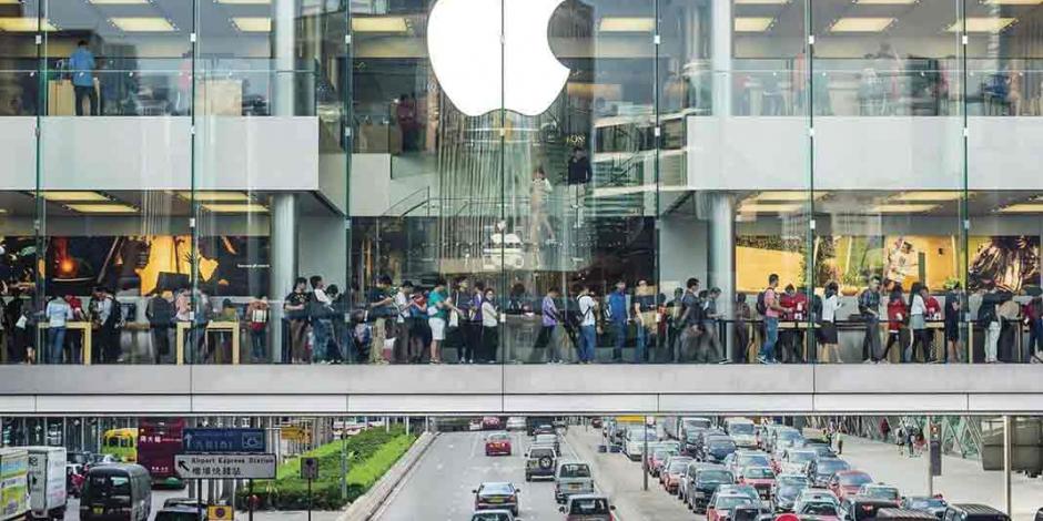 Servicios de Apple amortiguan caída en ventas del iPhone