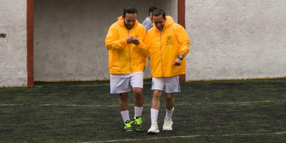 Promete Amilcar Ganado fomentar el deporte en jóvenes de Álvaro Obregón