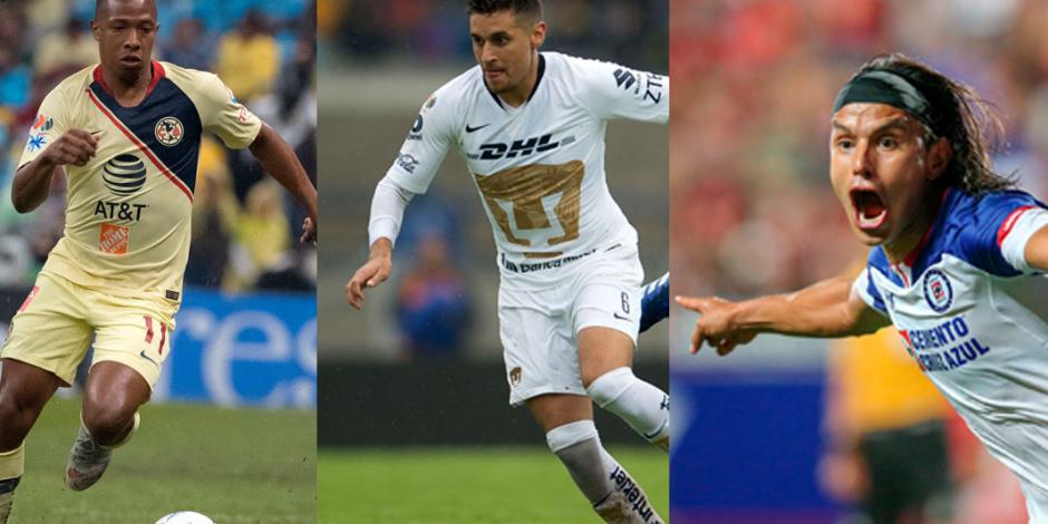 Pumas, Cruz Azul y América vuelven a mandar en liga MX
