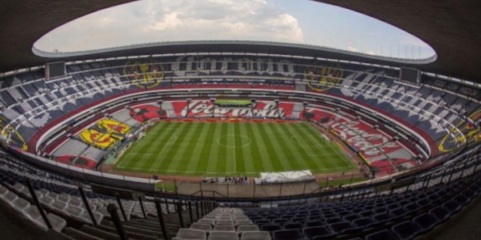 Estadio Azteca invierte en césped híbrido para elevar el nivel de la cancha