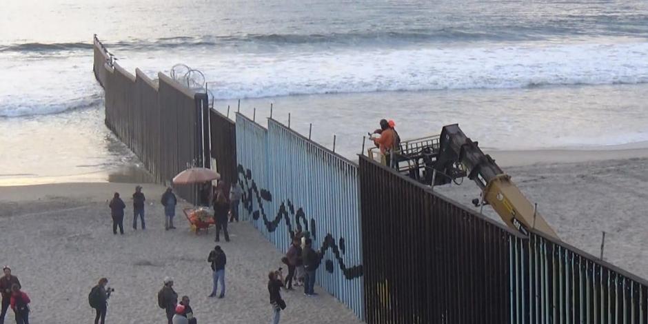 FOTOS: 300 migrantes se asientan en costas de Tijuana