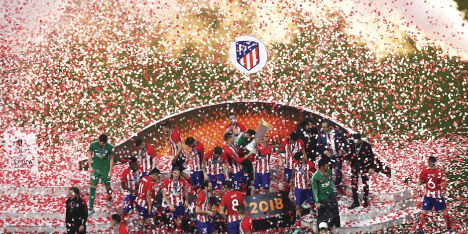 Atlético gana la Europa League, tras cinco años