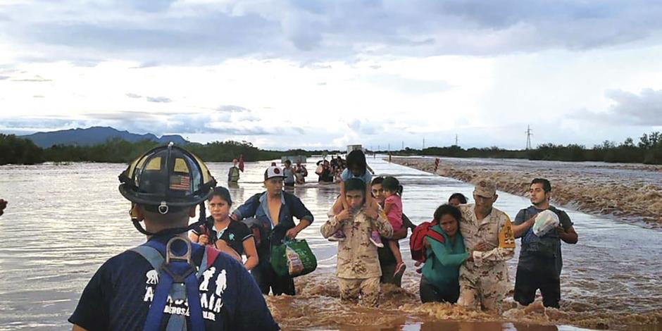 Lluvias inesperadas causan desgracia en Sinaloa
