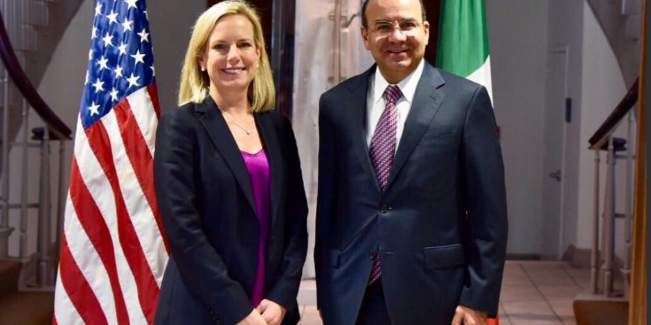 Acuerdan México y EU 5 acciones contra la trata, migración y delincuencia