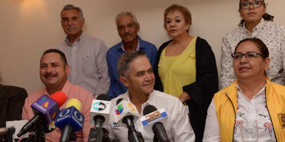 Promueve Mancera en Chihuahua ejes de gobierno de coalición