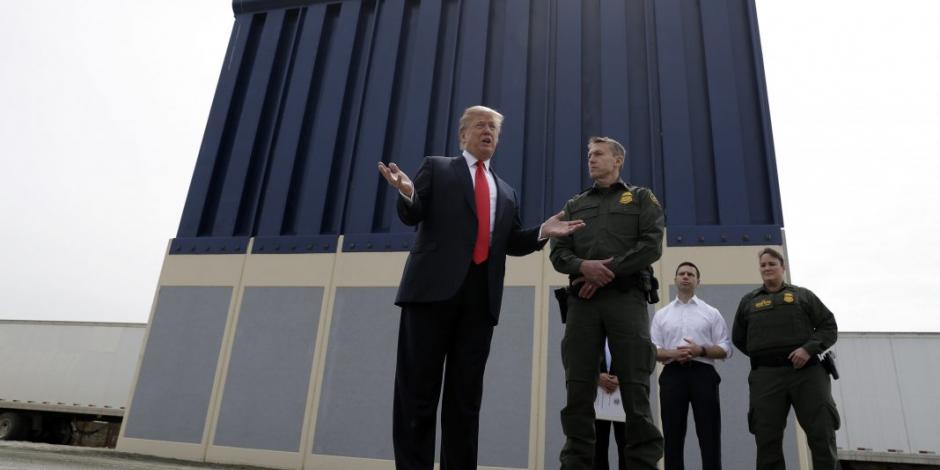 Congreso de EU "tira" muro de Trump y sólo da 641 mdd para vallas