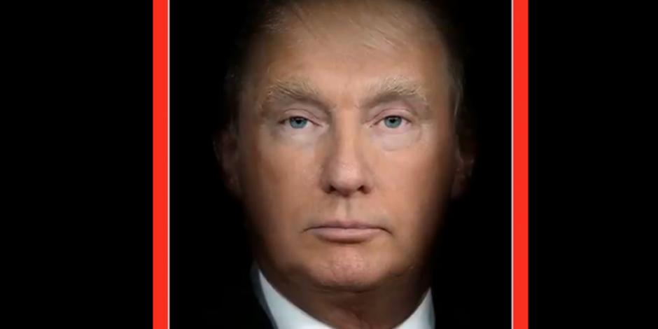 VIDEO: TIME fusiona a Trump con Putin en su próxima portada