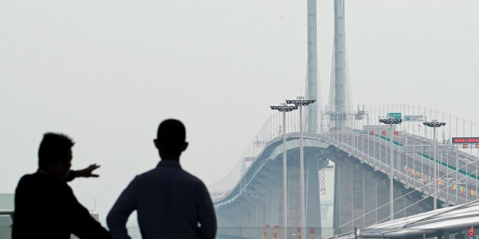 FOTOS: China abre el puente sobre el mar más largo del mundo
