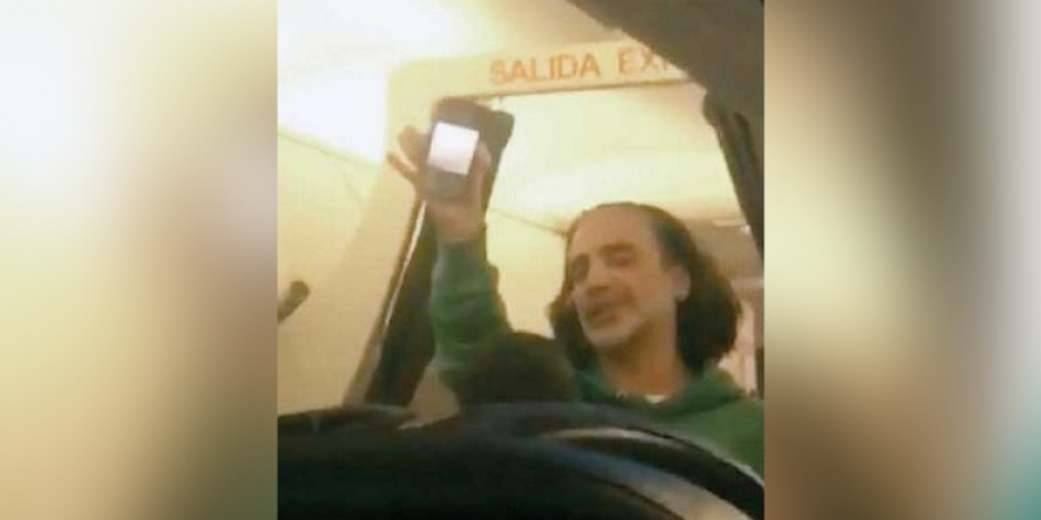 VIDEO: Alejandro Fernández pide disculpas tras causar pánico en avión