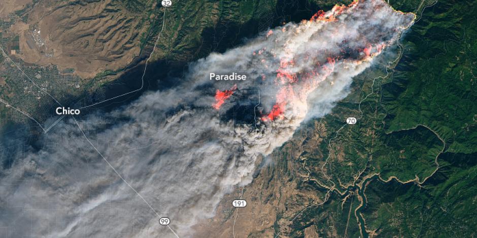 Sube a 23 la cifra de muertos por incendio forestal en California