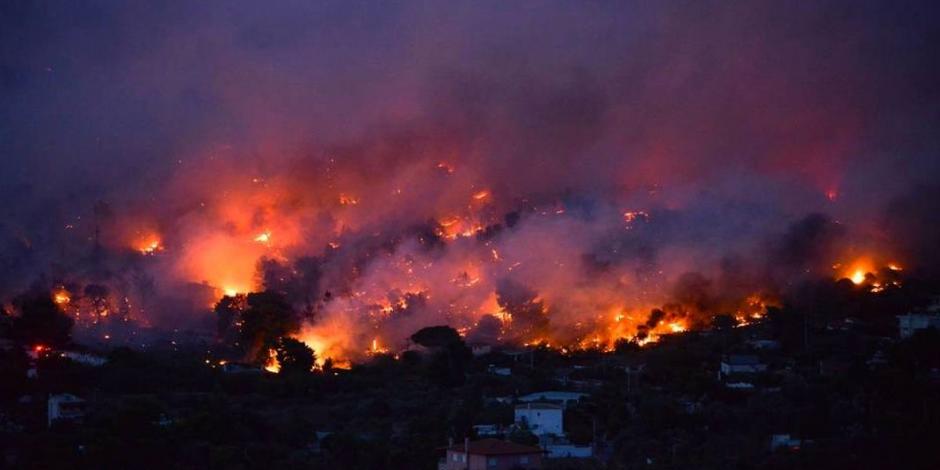 SRE lamenta muertes en Grecia a causa de incendios