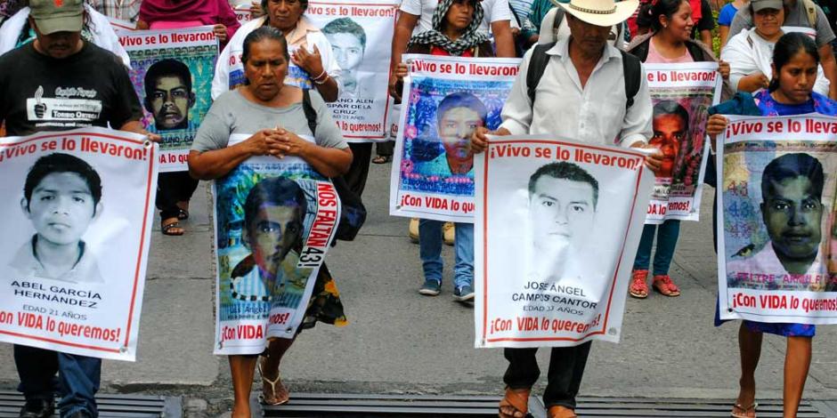 PGR y la CIDH dan seguimiento a desaparición de los 43 estudiantes de Ayotzinapa