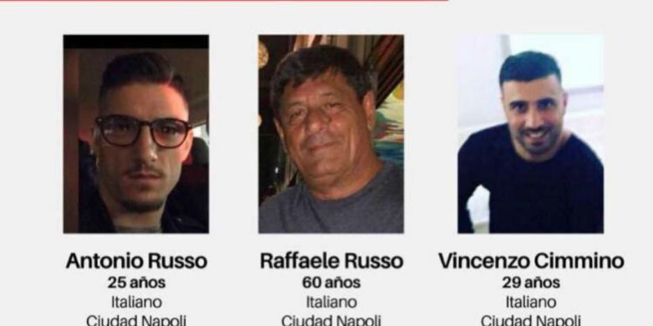 Afirma Fiscalía que italiano desaparecido estuvo detenido hace 3 años