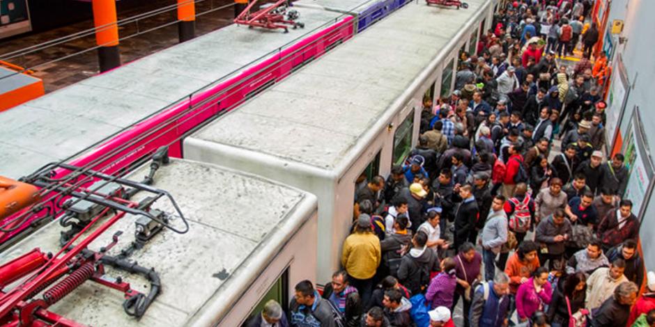 Restablecen servicio de Línea A del Metro afectada por lluvias