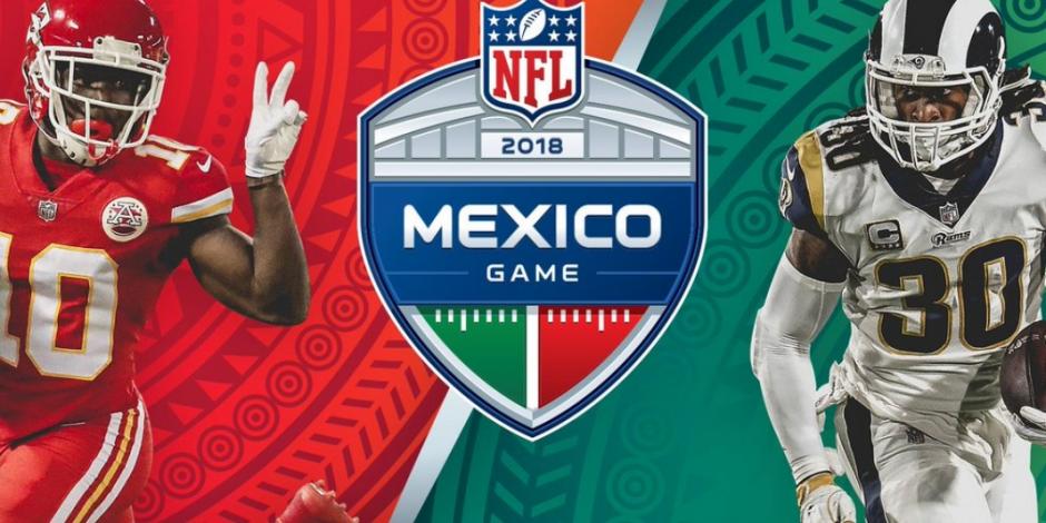 Confirma NFL duelo de los Rams en México; van contra Los Jefes