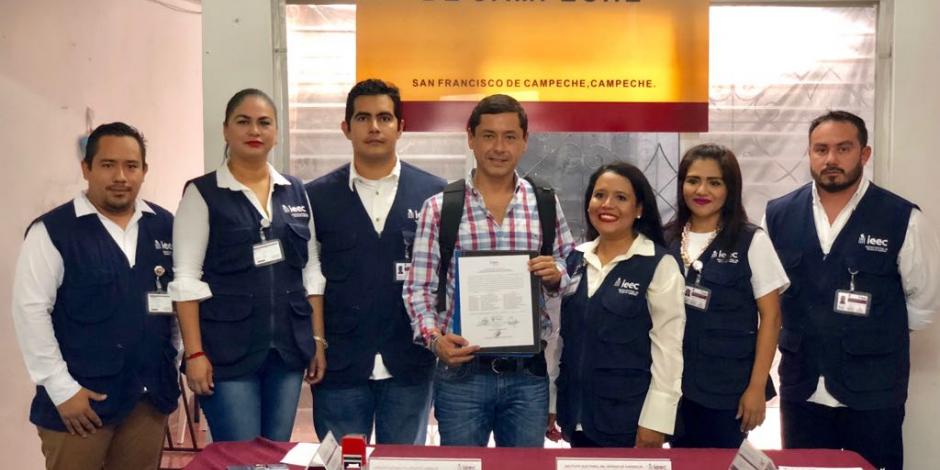 Recibe Fernández Montúfar constancia como alcalde electo de Campeche