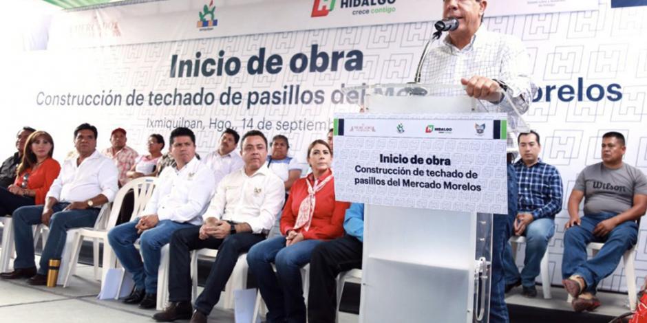 Gobierno de Hidalgo arranca con obras en mercado de Ixmiquilpan